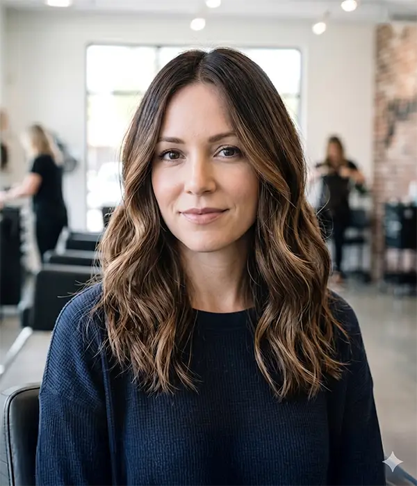 Client hair photo