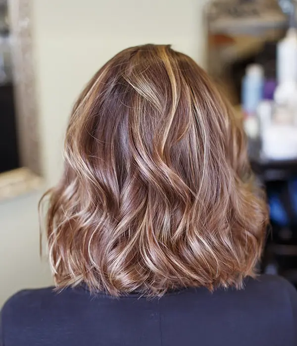 Client hair photo