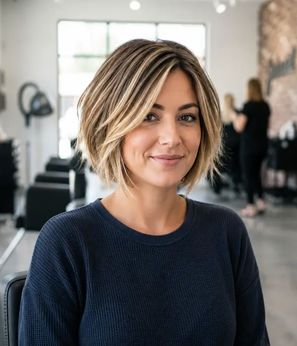 Client hair photo
