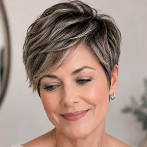 Long layered haircut preview